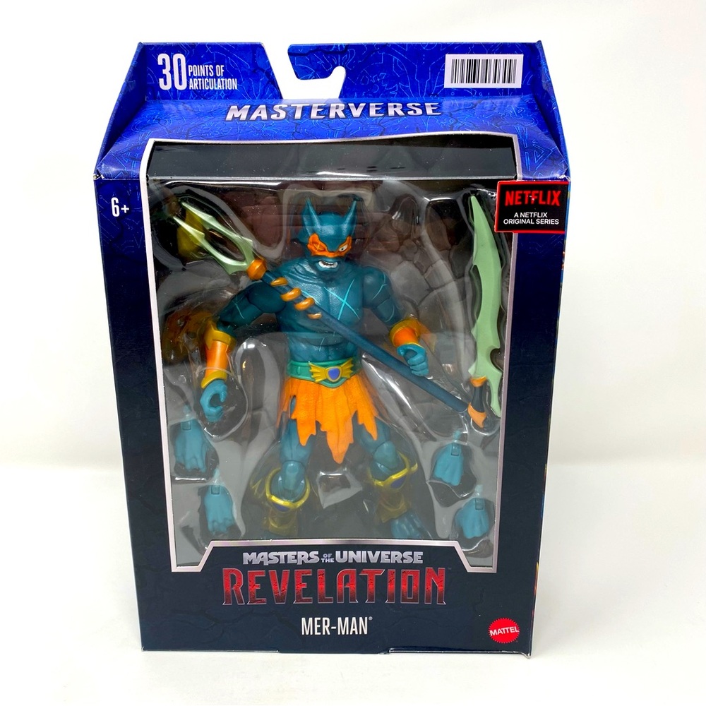 Mattel Masters of the Universe Masterverse‎ Revelation Mer-Man 7” Action Figure